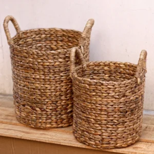Handwoven Decorative Basket Set
