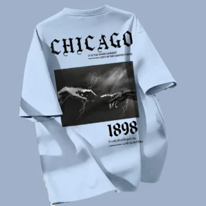 Gothic Abstract Streetwear Graphic T-Shirt