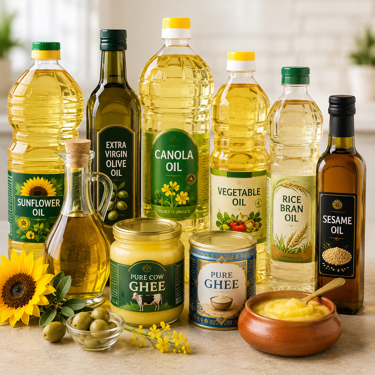 Cooking Oil & Ghee
